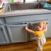 imageSafety 1st  SecuretoExplore Adhesive Cabinet Locks Baby Proofing Child Locks for Cabinets and Drawers 4 Locks White12 Locks