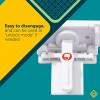 imageSafety 1st  SecuretoExplore Adhesive Cabinet Locks Baby Proofing Child Locks for Cabinets and Drawers 4 Locks White12 Locks