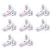 imageSafety 1st  SecuretoExplore Adhesive Cabinet Locks Baby Proofing Child Locks for Cabinets and Drawers 4 Locks White8 Locks