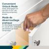 imageSafety 1st Adhesive Cabinet 8 Piece Latch White4 Count Pack of 1