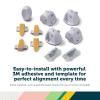 imageSafety 1st Adhesive Magnetic Lock System 4 Locks And 1 Key4 Locks