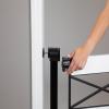 imageSafety 1st Adjustable Baby Gate for Doorways Modern Farmhouse Style Gates for Pets Toddlers Babies Children WoodWhite