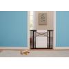 imageSafety 1st Adjustable Baby Gate for Doorways Modern Farmhouse Style Gates for Pets Toddlers Babies Children WoodWhite