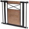 imageSafety 1st Adjustable Baby Gate for Doorways Modern Farmhouse Style Gates for Pets Toddlers Babies Children WoodWood