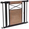 imageSafety 1st Adjustable Baby Gate for Doorways Modern Farmhouse Style Gates for Pets Toddlers Babies Children WoodWood