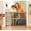 imageSafety 1st Bamboo Baby Gate for Doorways No Drill Gate with Door Dog Gates Fits 28quot42quot 24quot High Bamboo and BlackBamboo Gate