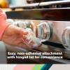 imageSafety 1st Child Proof Stove Knob Covers Clear View Stove Knob Safety Covers Set of 5
