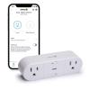 imageSafety 1st Connected Dual Smart Outlet  WiFi Plug No Hub Required Independently Controllable Outlets Timer ampamp Schedule ETL Certified WiFi Controlled iOS and Android Compatible