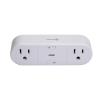 imageSafety 1st Connected Dual Smart Outlet  WiFi Plug No Hub Required Independently Controllable Outlets Timer ampamp Schedule ETL Certified WiFi Controlled iOS and Android Compatible