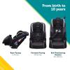 imageSafety 1st Crosstown Slim AllinOne Convertible Car Seat City StormCity Storm