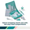 imageSafety 1st Deluxe Baby Healthcare and Grooming Kit Pyramids Aqua Newborn Baby Essentials One Size 24 PiecesPyramids Aqua