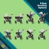 imageSafety 1st Deluxe Grow and Go Travel System Stroller and Car Seat Combo 8in1 Travel System Weight Capacity 430 lbs Dunes EdgeDunes Edge