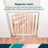 imageSafety 1st Easy Install Baby Gate for Doorways AutoClose PressureMounted Magnetic Latch Indoor Dog Gates No Drilling Fits 29quot38quot GreyGray