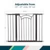 imageSafety 1st Easy Install Baby Gates for Doorways Tall ampamp Wide Dcor Easy Install Pressure Mount Fastening No Drilling