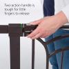 imageSafety 1st Easy Install Baby Gates for Doorways Tall ampamp Wide Dcor Easy Install Pressure Mount Fastening No Drilling