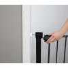 imageSafety 1st Easy Install Walk Thru Baby Gate for Doorways Gate With Door Dog Gates Fits 29quot38quot Easy Install 28quot Tall WhiteBlack