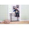 imageSafety 1st Easy Install Walk Thru Baby Gate for Doorways Gate With Door Dog Gates Fits 29quot38quot Easy Install 28quot Tall WhiteBlack