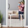 imageSafety 1st Easy Install Walk Thru Baby Gate for Doorways Gate With Door Dog Gates Fits 29quot38quot Easy Install 28quot Tall WhiteWhite