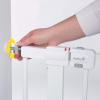 imageSafety 1st Easy Install Walk Thru Baby Gate for Doorways Gate With Door Dog Gates Fits 29quot38quot Easy Install 28quot Tall WhiteWhite