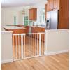 imageSafety 1st Easy Install Walk Thru Baby Gate for Doorways Gate With Door Dog Gates Fits 29quot38quot Easy Install 28quot Tall WhiteWhite