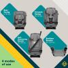 imageSafety 1st Everslim DLX Slim Convertible Car Seat A 4in1 Convertible Child Safety Car Seats Baby Car Seats for 5100 lbs Dunes EdgeOffice Space