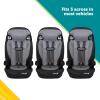 imageSafety 1st Grand 2in1 Booster Car Seat Converts from High Back to BeltPositioning Booster High Back Seat for Kids 4065 and BeltPositioning 40100 Pounds Capri TealBlack Sparrow