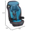 imageSafety 1st Grand 2in1 Booster Car Seat Converts from High Back to BeltPositioning Booster High Back Seat for Kids 4065 and BeltPositioning 40100 Pounds Capri TealCapri Teal