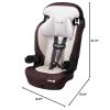 imageSafety 1st Grand 2in1 Booster Car Seat Converts from High Back to BeltPositioning Booster High Back Seat for Kids 4065 and BeltPositioning 40100 Pounds Capri TealDunes Edge