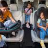 imageSafety 1st Grow and Go AllinOne Slim Convertible Car Seat Rear Facing 540 lbs Forward Facing 3065 lbs High Back Booster Seat 40100 pounds Alaskan BlueBlack Phantom