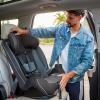 imageSafety 1st Grow and Go AllinOne Slim Convertible Car Seat Rear Facing 540 lbs Forward Facing 3065 lbs High Back Booster Seat 40100 pounds Alaskan BlueGreen Gables