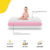 imageSafety 1st Heavenly Dreams Baby Crib ampamp Toddler Bed Mattress Waterproof Cover Firm Fits Standard Size Cribs ampamp Toddler Beds BluePink