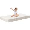 imageSafety 1st Heavenly Dreams Ultra Baby Crib ampamp Toddler Bed Mattress Machine Washable Breathable Removable Cover Firm Fits Standard Size Cribs ampamp Toddler BedsWhite