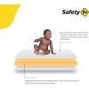 imageSafety 1st Heavenly Dreams Ultra Baby Crib ampamp Toddler Bed Mattress Machine Washable Breathable Removable Cover Firm Fits Standard Size Cribs ampamp Toddler BedsWhite