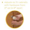 imageSafety 1st OutSmart Flex Lock White 4 Pack4 Pack