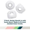 imageSafety 1st Parent Grip Door Knob Covers White One Size Pack of 3White