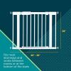 imageSafety 1st Pressure Mounted Baby Gates for Doorways with SecureTech Baby Gate with Door PetFriendly Design No Drilling 2938quot