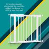 imageSafety 1st Pressure Mounted Baby Gates for Doorways with SecureTech Baby Gate with Door PetFriendly Design No Drilling 2938quot
