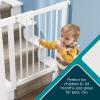 imageSafety 1st Pressure Mounted Baby Gates for Doorways with SecureTech Baby Gate with Door PetFriendly Design No Drilling 2938quot