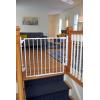 imageSafety 1st Ready To Install Everywhere Baby Gate Multiuse Baby Gate with Door for Doorways Hallways and Stairs White