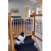 imageSafety 1st Ready To Install Everywhere Baby Gate Multiuse Baby Gate with Door for Doorways Hallways and Stairs White
