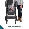 imageSafety 1st Smooth Ride Travel System Stroller and OnBoard FLX Infant Car Seat Newborn to Toddler Baby Combo EasyInstall Large Canopy Ample Storage Foldable RearFacing 430 lbs MonumentBlack Cherry