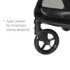 imageSafety 1st Smooth Ride Travel System Stroller and OnBoard FLX Infant Car Seat Newborn to Toddler Baby Combo EasyInstall Large Canopy Ample Storage Foldable RearFacing 430 lbs MonumentBlack Cherry