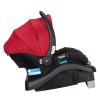 imageSafety 1st Smooth Ride Travel System Stroller and OnBoard FLX Infant Car Seat Newborn to Toddler Baby Combo EasyInstall Large Canopy Ample Storage Foldable RearFacing 430 lbs MonumentBlack Cherry