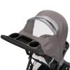 imageSafety 1st Smooth Ride Travel System Stroller and OnBoard FLX Infant Car Seat Newborn to Toddler Baby Combo EasyInstall Large Canopy Ample Storage Foldable RearFacing 430 lbs MonumentMonument