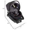 imageSafety 1st Smooth Ride Travel System Stroller and OnBoard FLX Infant Car Seat Newborn to Toddler Baby Combo EasyInstall Large Canopy Ample Storage Foldable RearFacing 430 lbs MonumentMonument