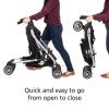 imageSafety 1st Step Lite Compact Stroller Lightweight aluminum frame and a breeze to carry at only 15 lbs Back to BlackBack to Black