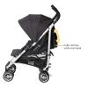 imageSafety 1st Step Lite Compact Stroller Lightweight aluminum frame and a breeze to carry at only 15 lbs Back to BlackBack to Black
