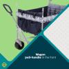imageSafety 1st Summit 4Seater Wagon Stroller with Canopy in Navy Ink