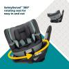 imageSafety 1st Turn and Go Rotating 360 ST Car Seat Convertible Car Seat with 3 Modes Rear Facing Car Seat Forward Facing Car Seat Belt Positioning Booster Car Seat SkylineDark Triad