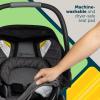 imageSafety 1st onBoard InstaLatch DLX Infant Car Seat with Base Baby Car Seat for 430 lbs Rear Facing Car Seat IronbarkBeach Rose